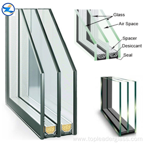 low-e window 12mm tempered double glazing IGU